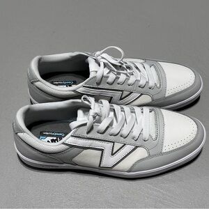 Vans Lowland Sneakers - Varsity Grey / White - Mens Size 11 - Never Worn!